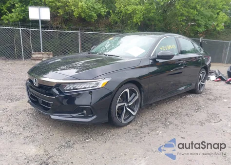 2021 Honda Accord Sport Special Edition from USA, damaged, VIN 1HGCV1F41MA024484